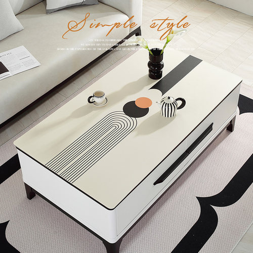 现代轻奢茶几桌垫防水防油免洗