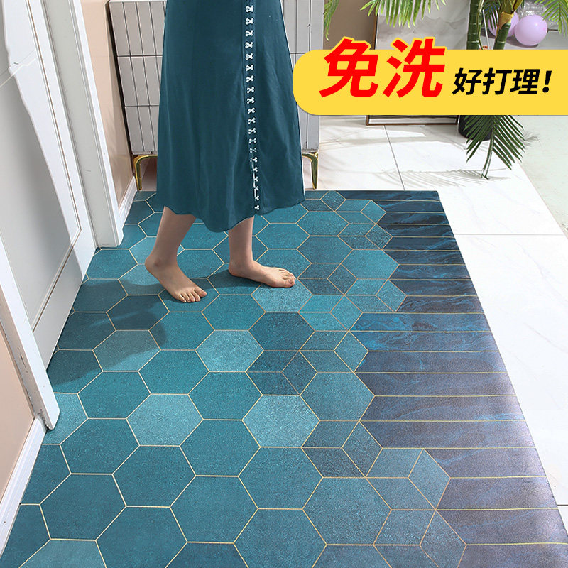 皮革地垫pvc可擦洗轻奢入户地垫家用进门地毯门口防滑垫子可裁剪,居家布艺,入户地垫,淘宝优惠券,粉丝福利购,淘宝优惠卷