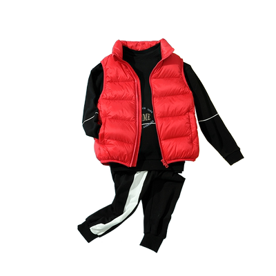 雅鹿羽绒马甲加厚外穿轻薄坎肩