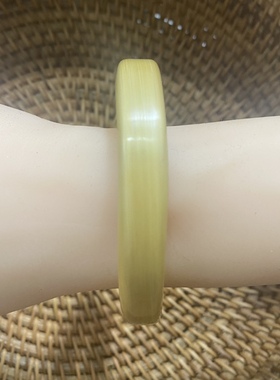 实心玉竹手镯学生文玩手镯新款流行古风情侣藤镯实心玉竹手镯订做