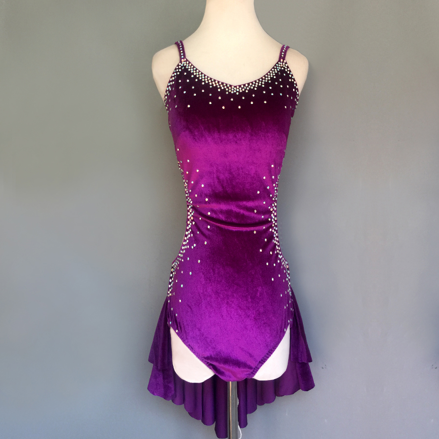 少儿拉丁舞表演服拉丁舞比赛服拉丁舞表演服装拉丁舞演出服女H27