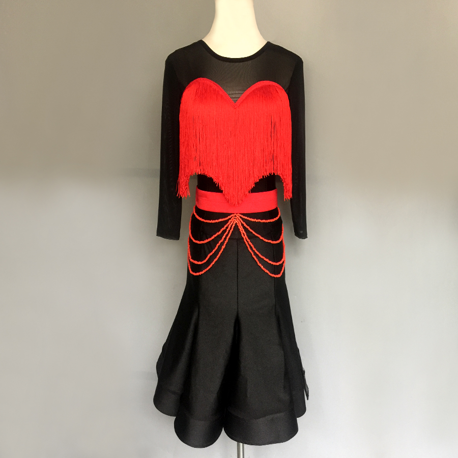 少儿儿童拉丁舞比赛服成人拉丁舞表演服拉丁舞演出服拉丁舞裙G85