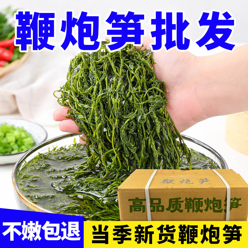 鞭炮笋商用整箱海草马尾藻长寿菜羊栖菜海藻海菜火锅涮菜食材