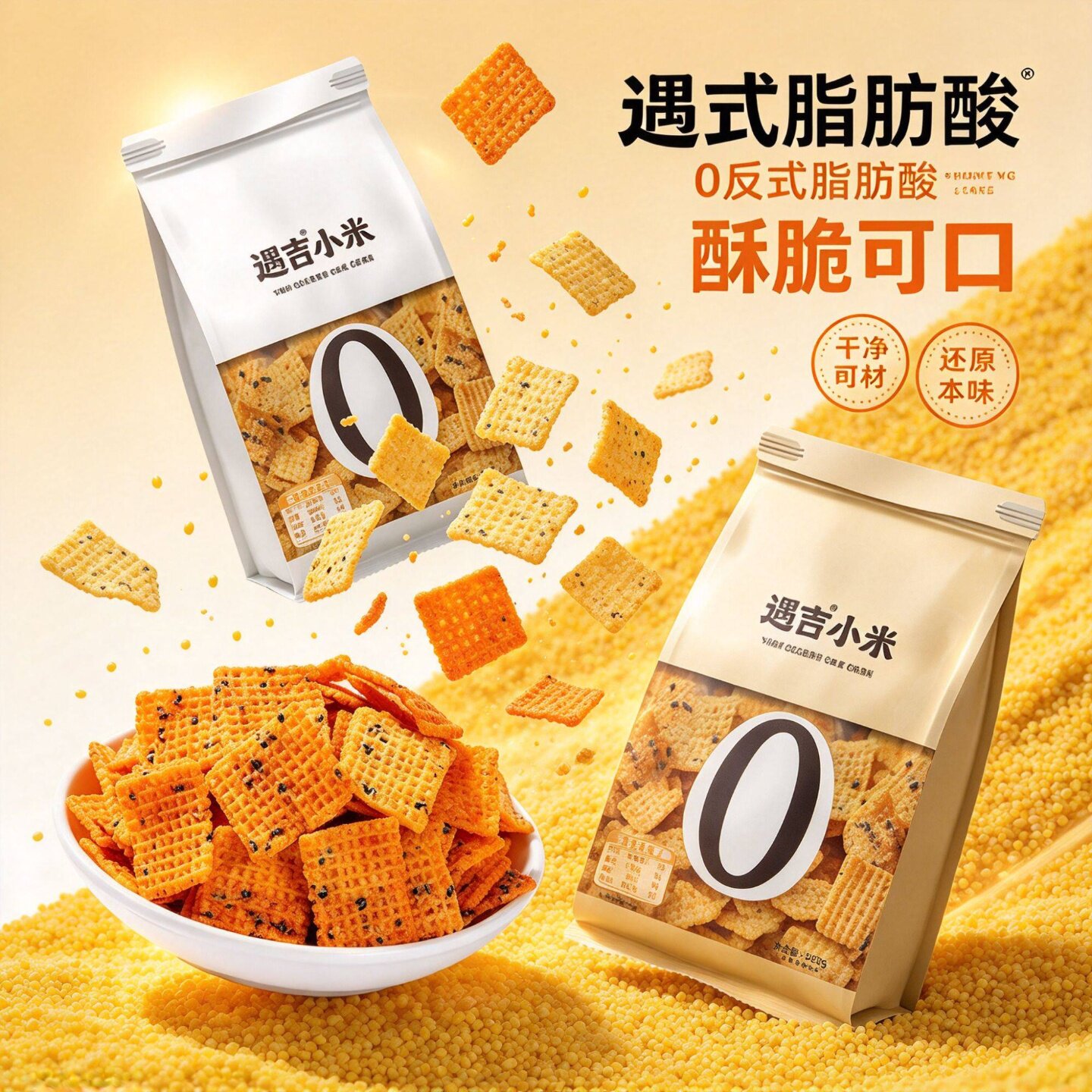 遇吉0添加麻辣小米锅巴
