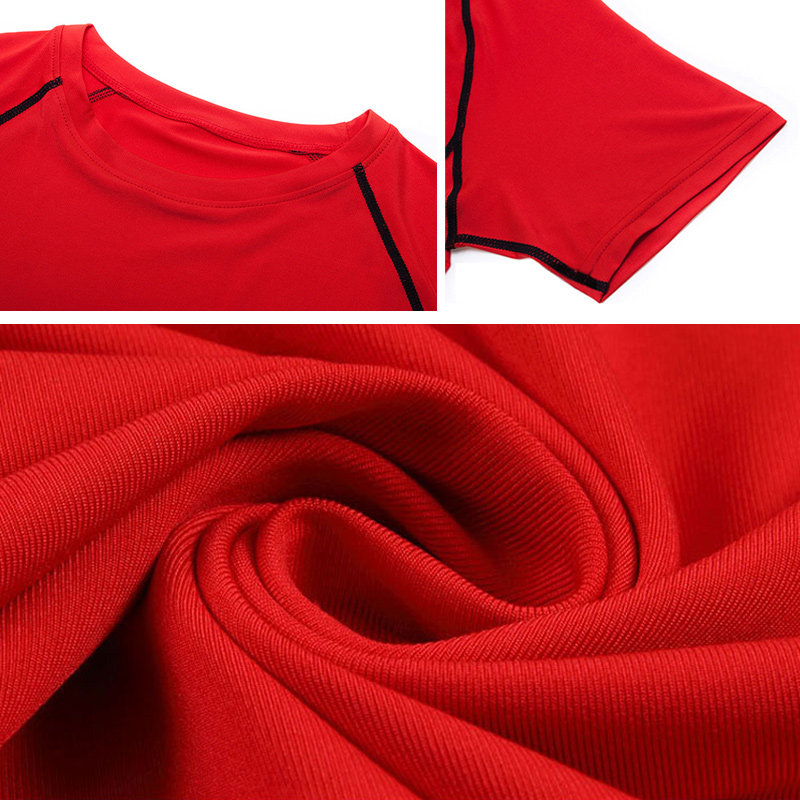 TIGHT SHORT SLEEVES MENS FAST DRY BREATHABLE HIGH-ELASTIC TOP BASKETBALL RUNNING TRAINING UNDERWEAR SPORTS T-SHIRT FITNESS WEAR