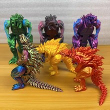 3d打印大号肌肉哥斯拉玩具机械怪兽关节可动创意模型网红摆件礼物