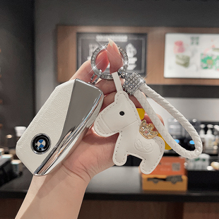 适用宝马钥匙套5系3系X5L 525Li包i5女 IX3车X6扣iX1壳三五系530