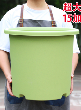特大号超大1510加仑家用蓝莓专用花盆塑料加厚耐用树脂青山控根盆
