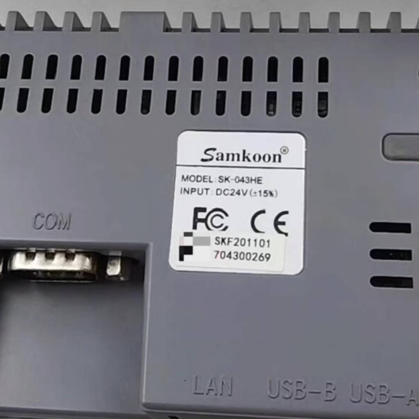 可维修显控触摸屏SK-043HE,议价