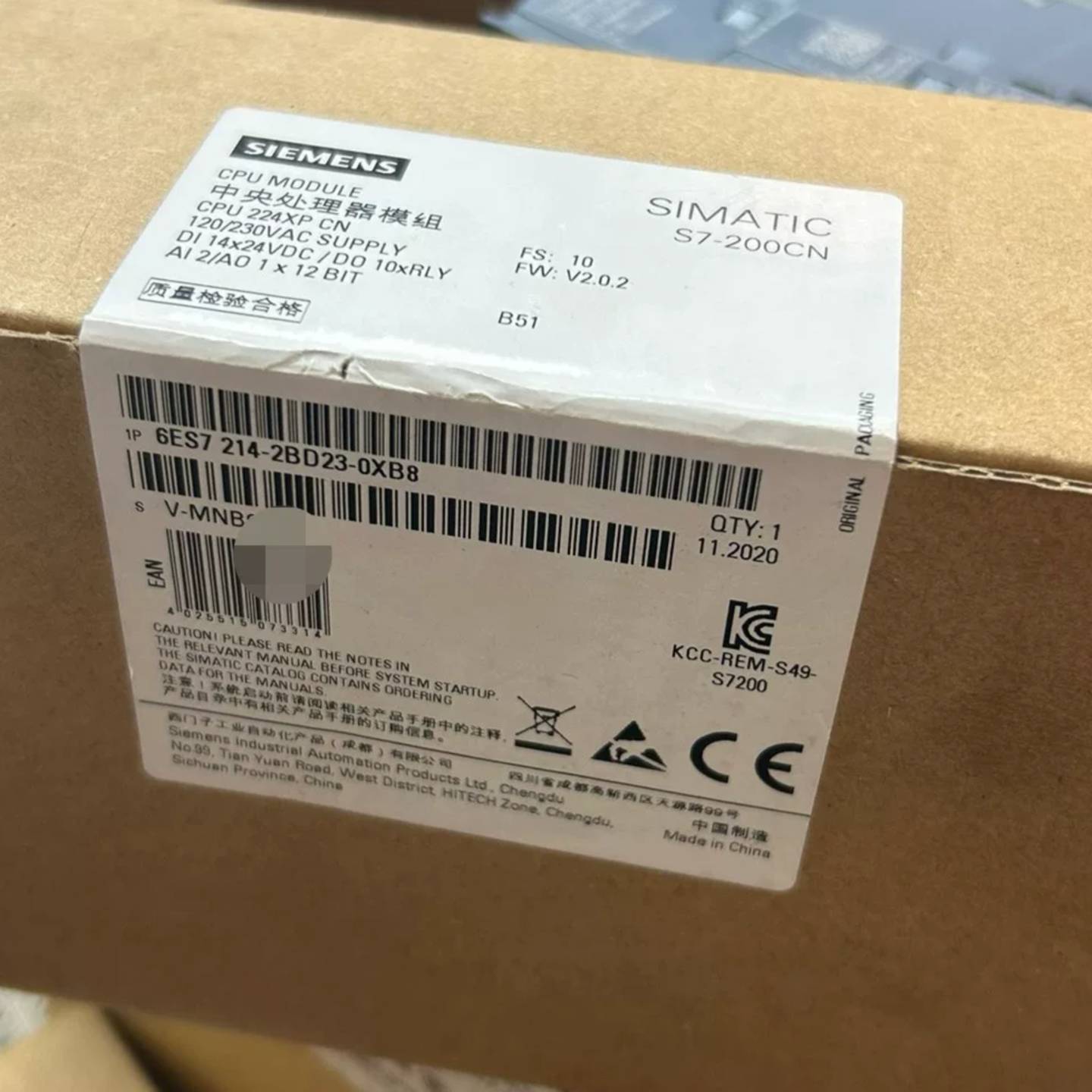 可维修西门子 6ES7 214-2BD23-0XB8议价