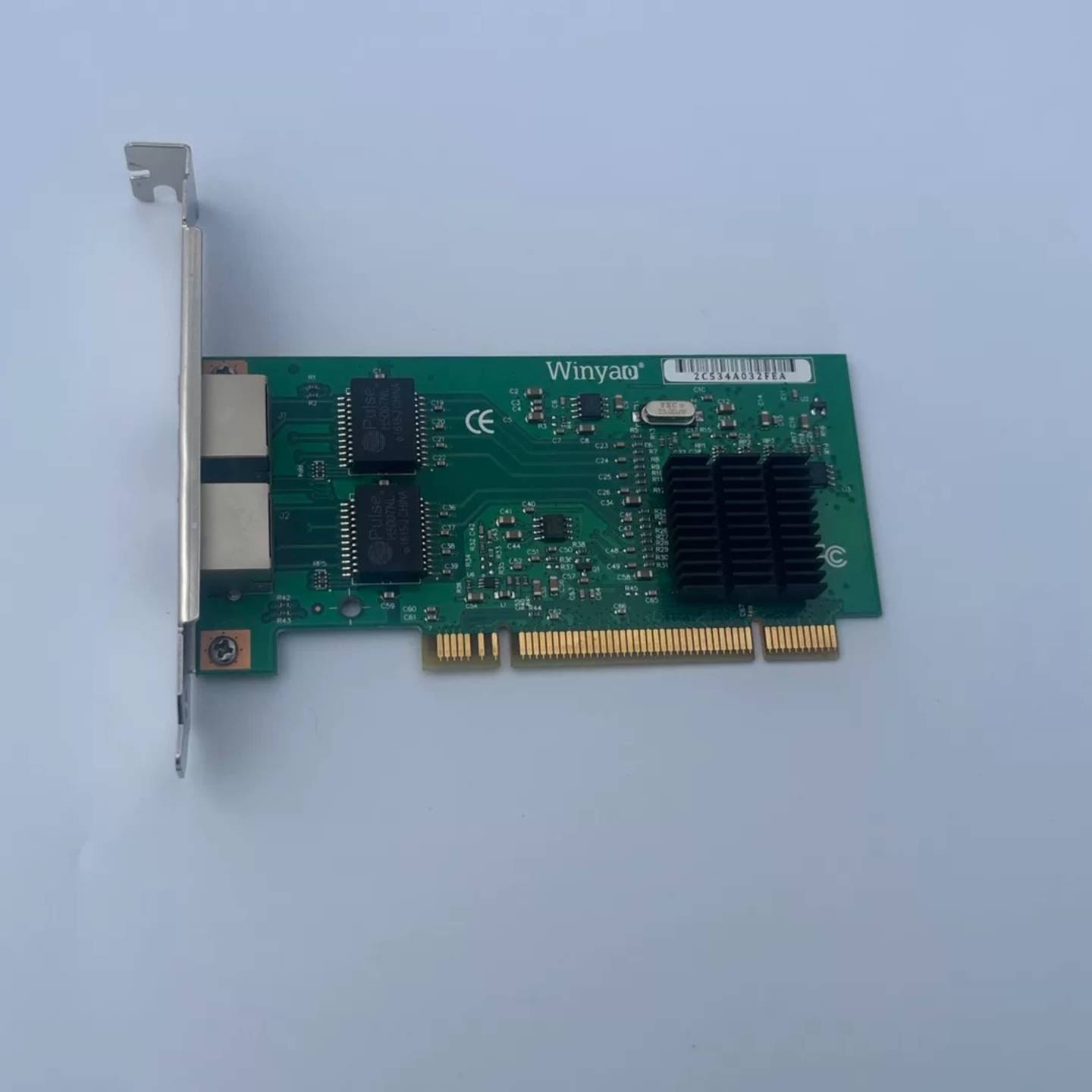 可维修Winyao WY546T2 PCI双口千兆网卡,适用于ES议价