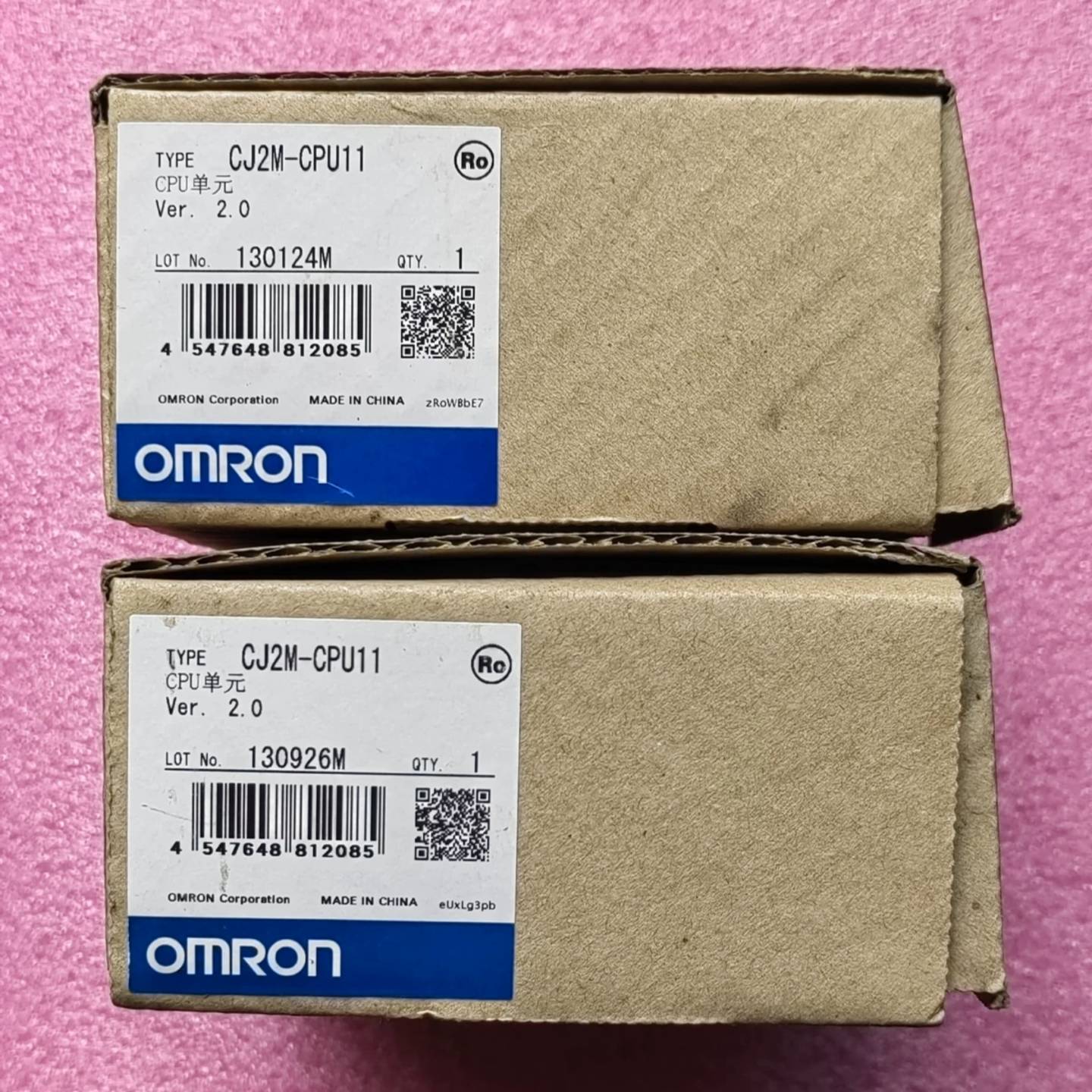 可维修正品欧姆龙CJ2M-CPU11,包装稍旧但产品保证,议价