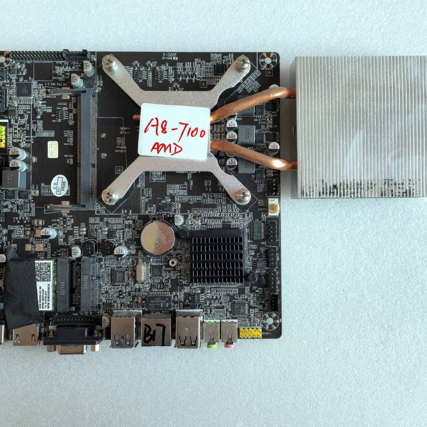 可维修AMD主板 A8-7100四核itx工控主板千兆网卡议价