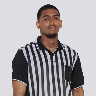 Foot Lacker裁判服美式橄榄球裁判服T恤短袖长袖翻领加绒男女专业