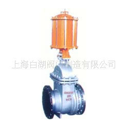 PZ641H 型 气动钢制排渣闸阀