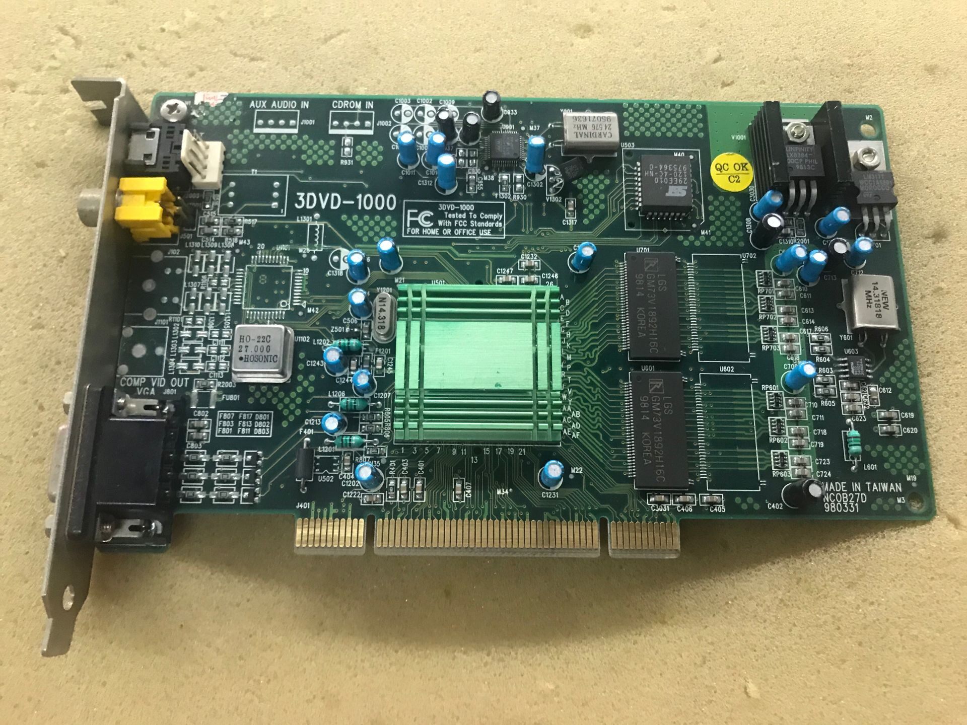 tested to comply with fcc standards 3dvd-1000