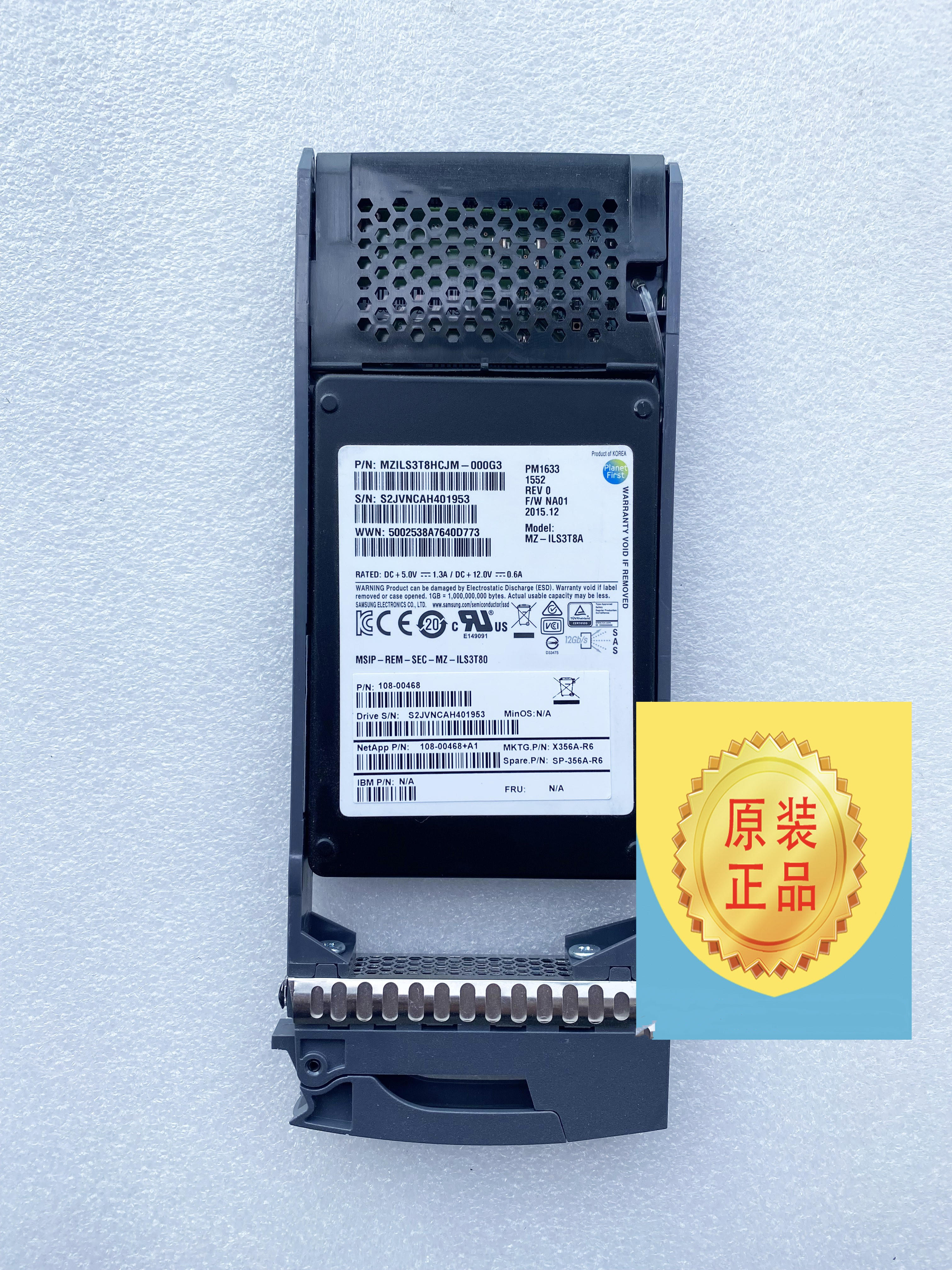 NetAppX356A-R63.8TBSSD硬盘