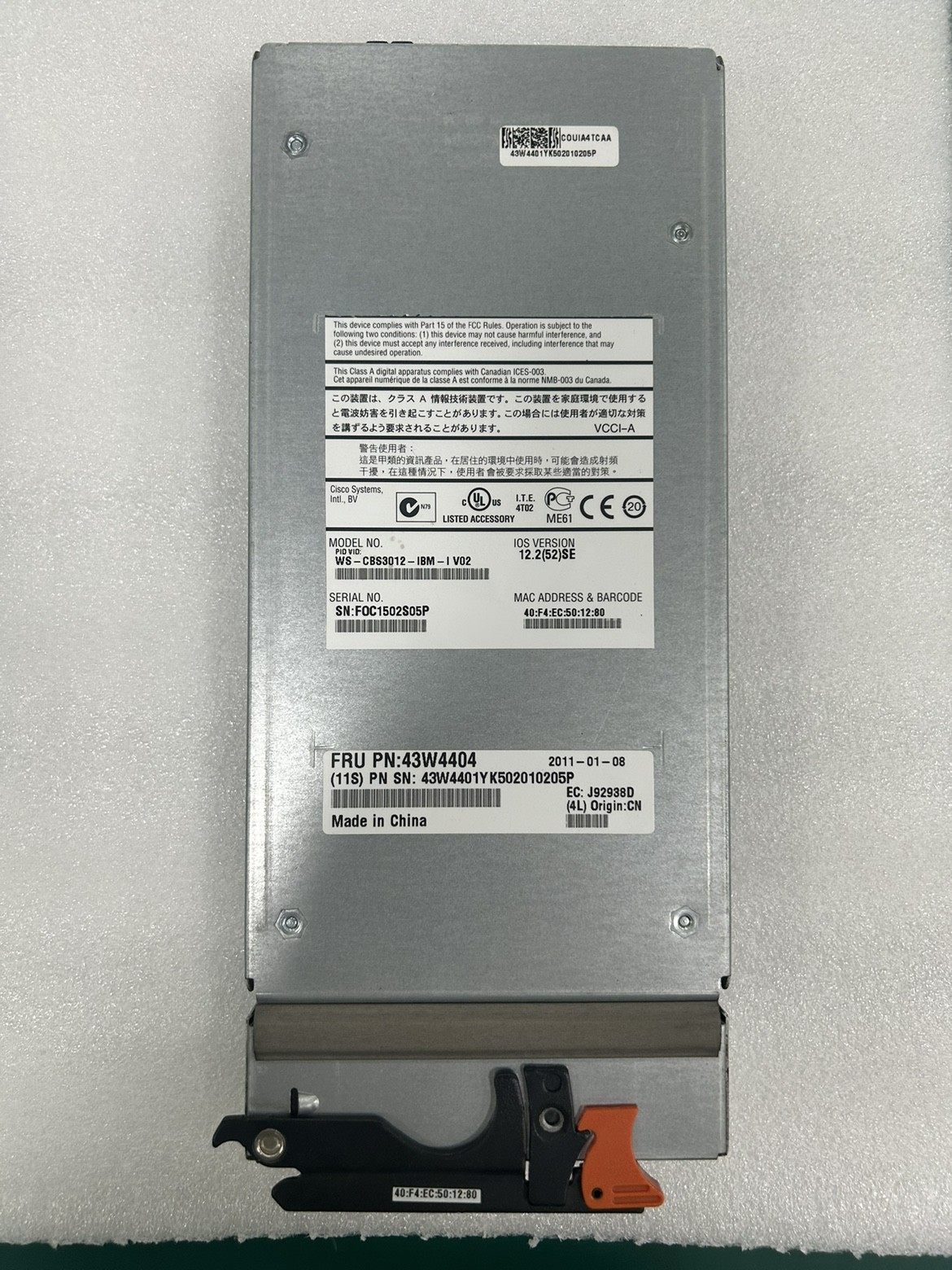 43w4401 43w4404 46c9276 46c9274 ibm 思科网络 交换机模块