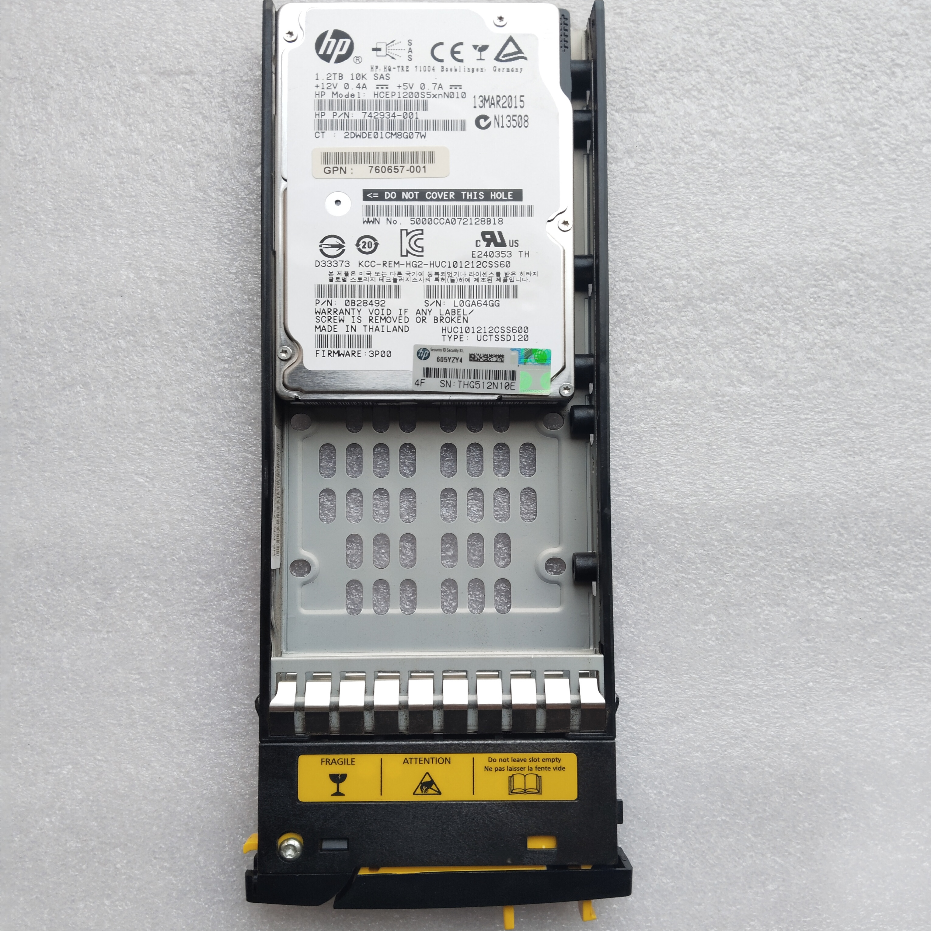 HP3PARE7X49A761928-0011.2T