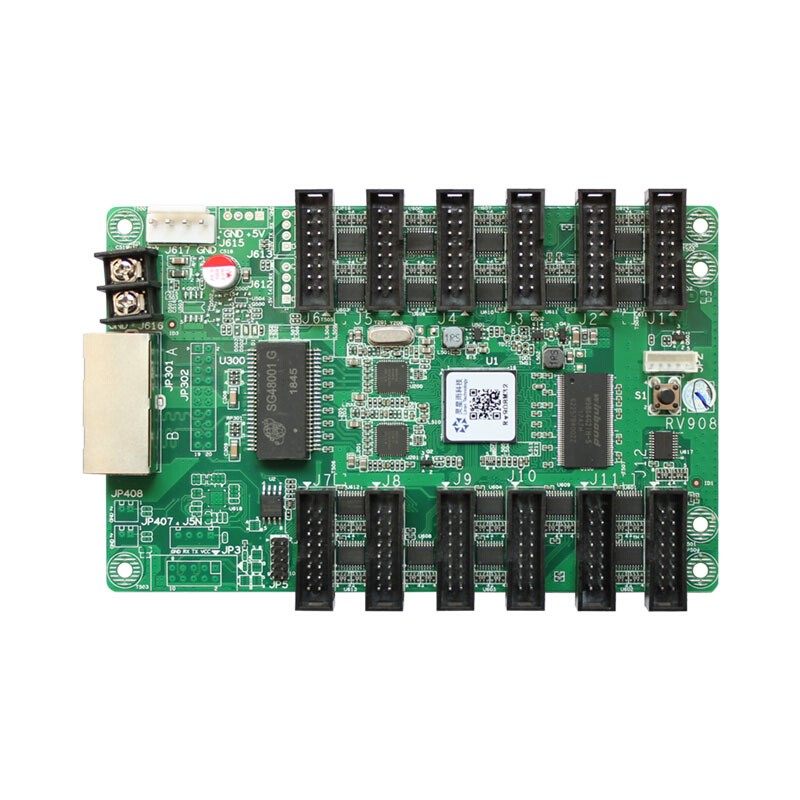 灵星雨接收卡rv908m32 908t接收卡 led显示屏控制卡908 发送卡802