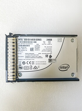 Inter/英特尔 S4510 240G SATA SSDSC2KB240G8 固态硬盘 SSD