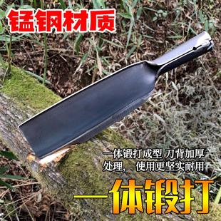 农用锰钢砍柴刀家用砍树竹子刀斧加重加长特殊钢贵州柴刀户外钓鱼