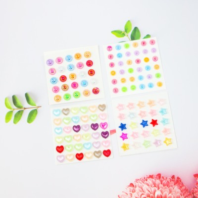 多款式儿童DIY演出创意相册装饰亚克力自粘贴纸