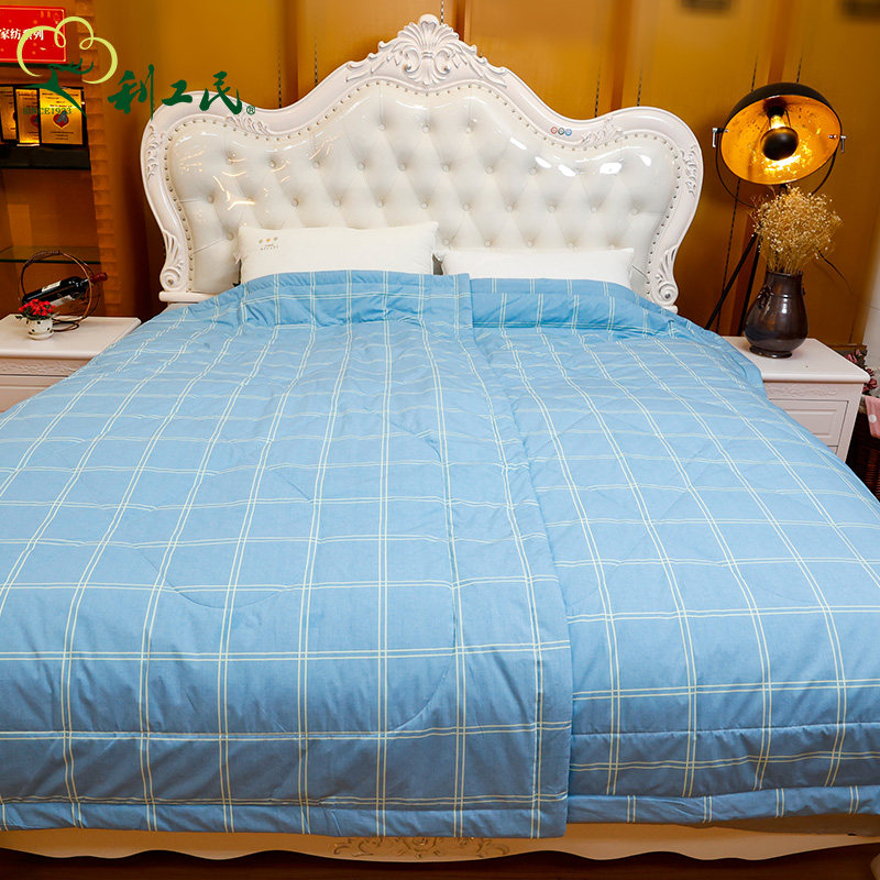 利工民40支优质清凉被高级复古风夏凉被双单人被芯可水洗高级,床上用品,化纤被,淘宝优惠券,粉丝福利购,淘宝优惠卷