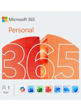 微软个人版 Microsoft 365 Personal 1年订阅 Copilot 你自己账户