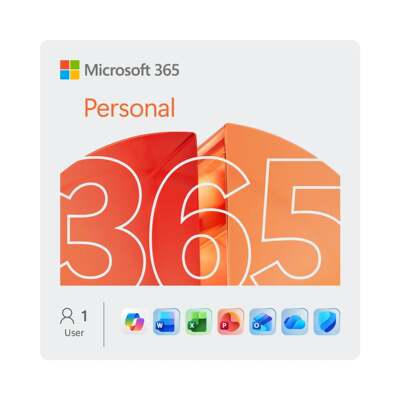 微软个人版 Microsoft 365 Personal 1年订阅 Copilot 你自己账户