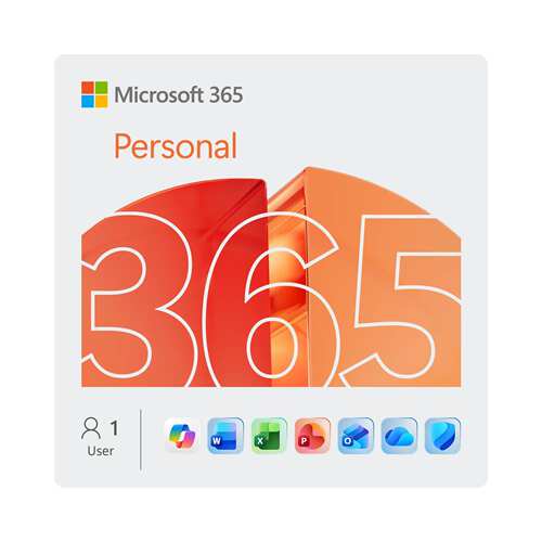 微软个人版 Microsoft 365 Personal 1年订阅 Copilot 智能助手