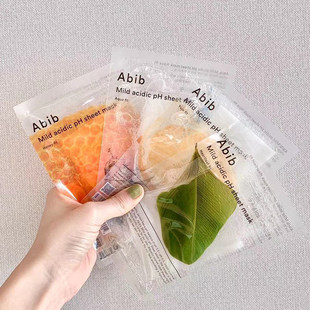 韩国abib弱酸性鱼腥草面膜口香糖复活草面膜补水保湿滋润提亮肤色