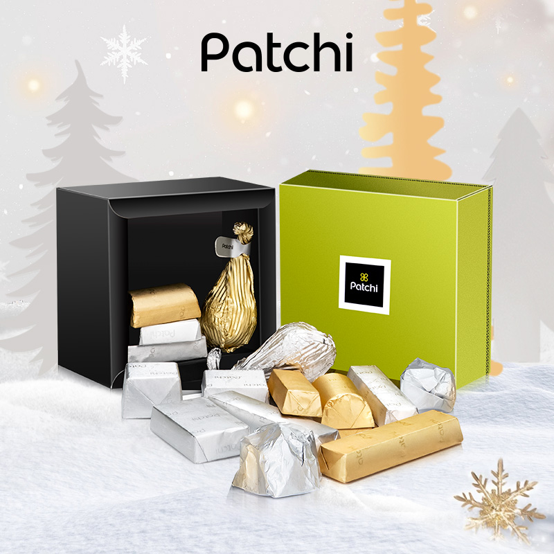 坚果夹心巧克力patchi精致礼盒
