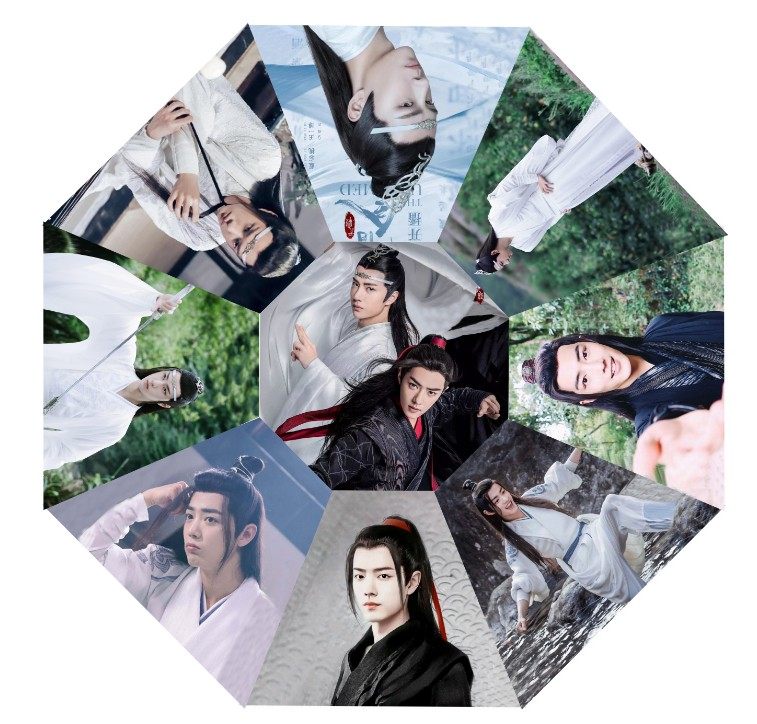 the republic of korea customized Xiaozhan Wang Yibo Peter Pan Umbrella Petition periphery Should aid Vinyl Sunshadein the Home Daily , Umbrella/Rain gear/Rain/Moistureproof , Umbrella  category - from Buy2taobao.com to provide professional Taobao agent buy service