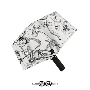 rabbituu【本草纲目】自动伞雨伞男女防晒防紫外线遮阳伞礼物礼品