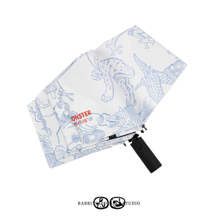 rabbituu【山海百灵】自动伞雨伞男女防晒防紫外线遮阳伞礼物礼盒