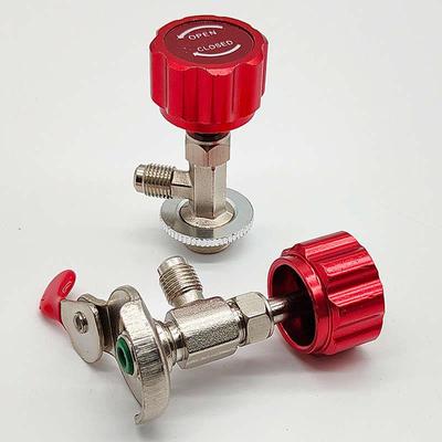r22 r134a制冷剂雪种冷媒开瓶器开启阀 汽车空调冰箱万能加氟工具