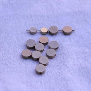 黄铜圆饼珠 6/8*3mm通孔散珠原铜片扁平手链项链手工饰品配件diy