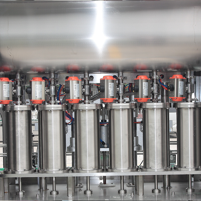 卧式灌装机瓶装全自动双头蜂蜜灌装机械活塞式直线设备厂家