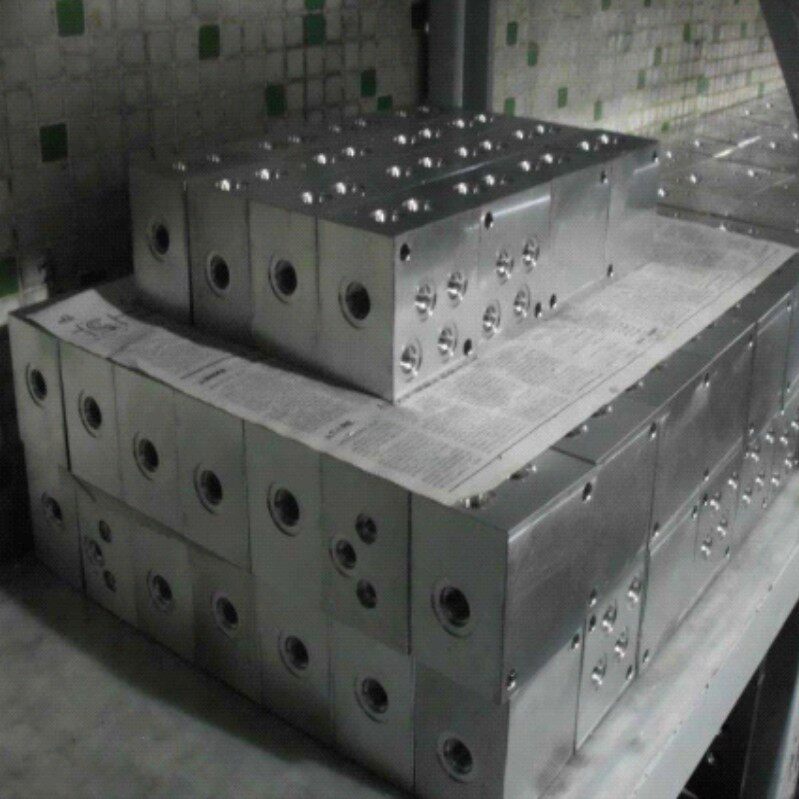 厂家直销标液压阀块 液压系统动力单元集成油路块 定制非标油路板