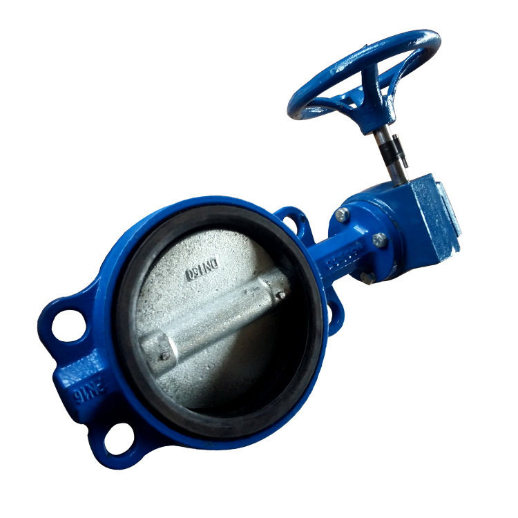 生产供应 对夹式蜗轮蝶阀d371x 涡轮软密封蝶阀