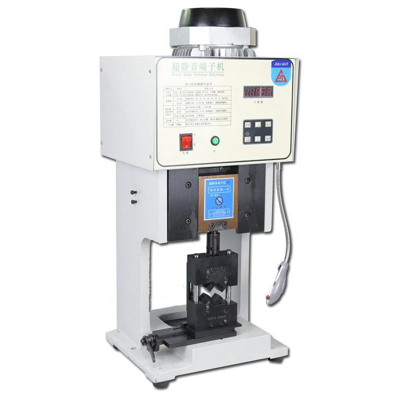 新能源线束压端子机 四方免换模压接机 圆形绝缘端子压四边形设备