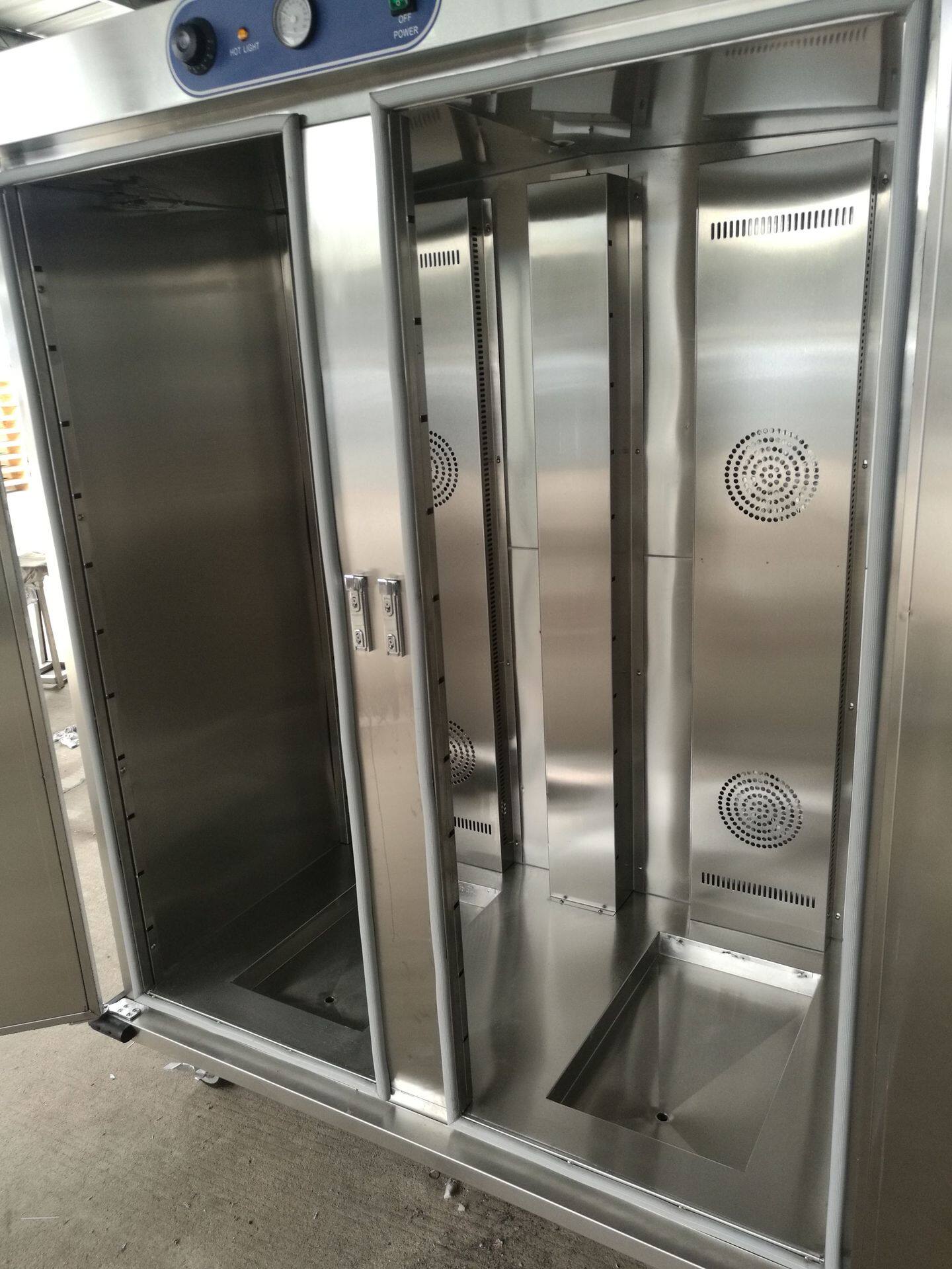 厂家直销mec-22 双门宴会保温餐车不锈钢电热保温送餐车手推送餐