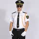 白衬衫 形象岗保安制服夏季 长袖 物业安保工作服男士 酒店礼宾服 套装