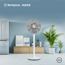 摇头静音遥控空气循环扇电风扇家用XWT58 美国西屋台式 落地扇立式