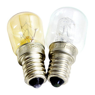 E14耐高温灯e27烤箱灯泡220V230v15w25w40w陈列柜专用球泡28w42w