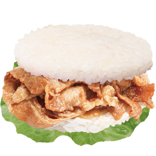 信华食品米汉堡冷冻早餐微波加热即食培根芦笋肠便捷速食米饭