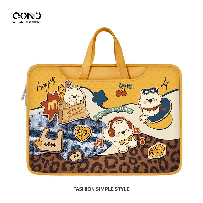 适用苹果macbook15点6寸卡通小新