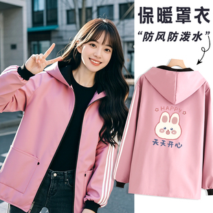 秋冬加绒长袖 罩衣防污保暖餐饮服务员专用工作服定制LOGO厨房做饭