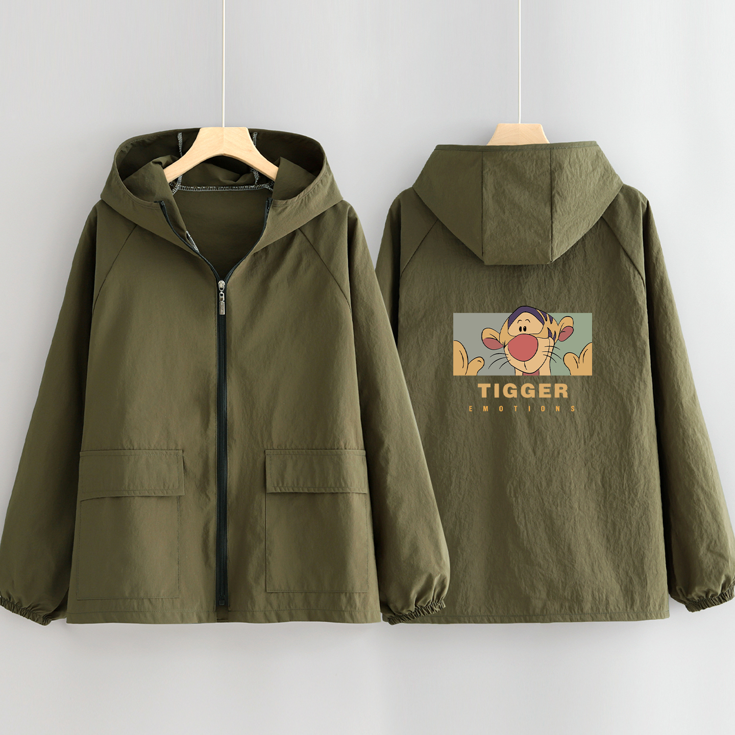 卡通防油污外套家用厨房长袖罩衣